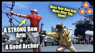 Do You Have a STRONG Bow Arm? | Bow Arm Reaction For Better Scores