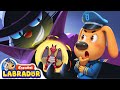 🔍Sheriff Labrador - Policía vs Dragón de Fuego 🔥🧲 | Videos para Niños | BabyBus en Español