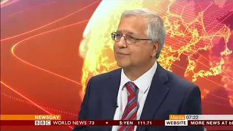 BBC World News-  IOF President (Cyrus Cooper) talk...