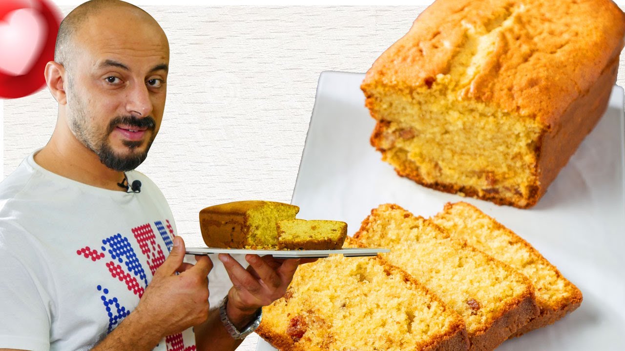 انجلش كيك هشة و لذيذة و سهلة جداا😍  على طريقة وحيد كمال