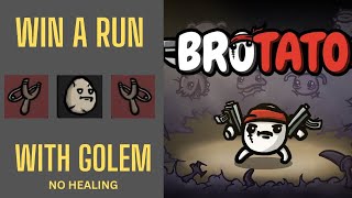 BROTATO- How to win a run with Golem-(Have a lot of MAX health) - 60 FPS