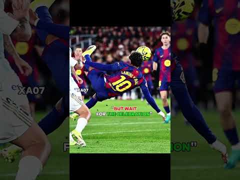 Lamine Yamal Idolizing Ronaldo Shorts Ronaldo Lamineyamal Messi Shortsvideo 