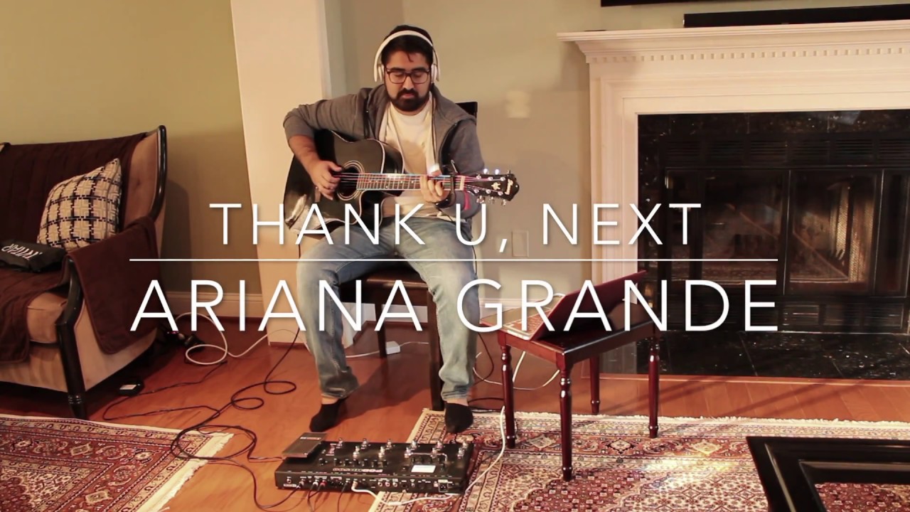 thank u, next  by Ariana Grande  - Acoustic Guitar Instrumental Loop Cover