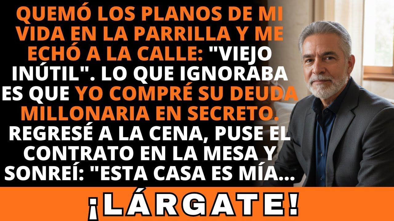 Mi Yerno Me Echó Tras La Muerte De Mi Esposa… En La Notaría Lo Que Oyó Lo Heló. IMPACTANTE.