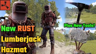 Lumberjack Hazmat, Concrete Pickaxe/Hatchet & Prototype Tools (New in Rust)