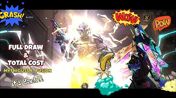 My Favorite Mythic is back + Total Cost | Mythic USS 9 Fusion Lucky Draw #codm #callofdutymobile 