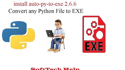 How to Convert any Python File to exe formate and install auto-py-to-exe module