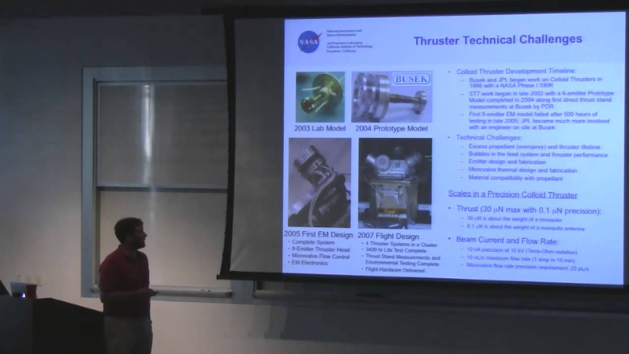 CaJAGWR seminar by John Ziemer: Micropropulsion Applications...
