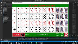 24 Card Game Solver with Greedy Algorithm