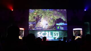 Dreamhack open 2013 Bucharest SC2L Grand Finals, Taeja vs MMA with winner interview Offscreen