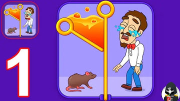 Home  Rescue : Pull Pin Puzzle Part 1 Level 1 - 25 Gameplay (iOS, Android)