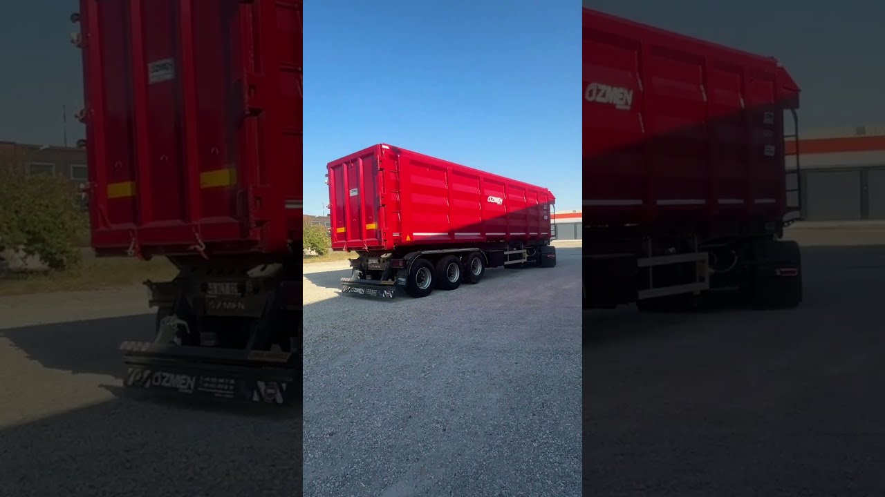 Tipper Semi Trailer   Hurda Damperi   Ribaltabile Rottami - Benne A Ferrraille BY OZMEN DAMPER