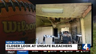 Closer look at unsafe bleachers in Sumner County