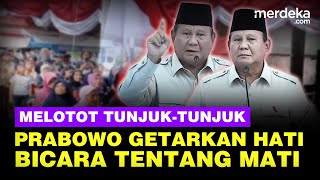 Prabowo Melotot Tajam Bicara Kematian Tunjuk Menteri: Mati untuk Rakyat Adalah Kehormatan!