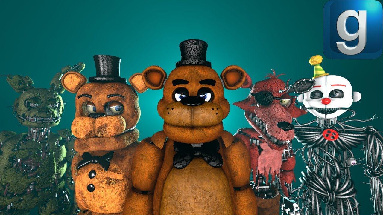 Gmod FNaF | Золотые дни, часть 8