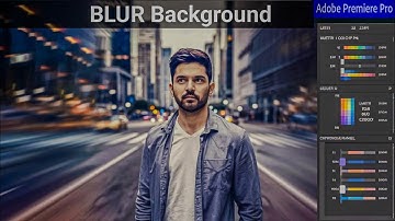 How to Video BLUR Background in Premiere Pro in Hindi