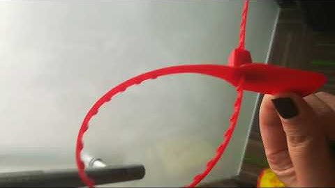 Security plastic seal