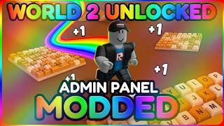 WORLD 2 UNLOCKED | PLAYING THE BEST +1 SPEED GAME! ON LUCKYMATG ACCOUNT