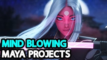 10 Amazing Projects Made In Maya