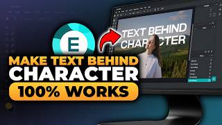 How To Make Text Behind Character in Pixlr E (FAST & EASY) | 100% WORKS | NO Yapping, To The Point! screenshot 5