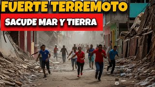 FUERTE TERREMOTO ACABA DE SACUDIR EL MAR Y TIERRA, HA TEMBLADO LAS AGUA JUSTO AHORA 