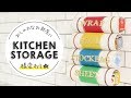 【DIY】KITCHEN STORAGE☆キッチングッズは壁にかけちゃおう☆かんたんDIYで台所がスッキリ