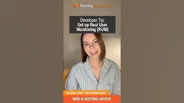 Developer Tip: Set Up Real User Monitoring