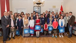 Londra'da Başkonsoloslukta 23 Nisan Etkinliği yapıldı.