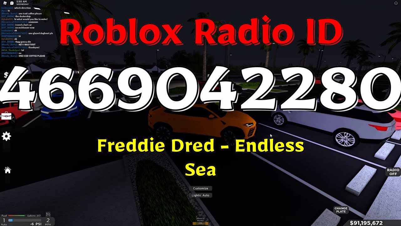 Freddie Dred Endless Sea Roblox Code YouTube