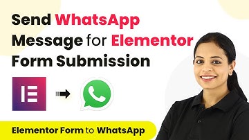 How to Send WhatsApp Message for Elementor Form Submission | Elementor AiSensy Integration
