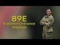 Pathway 89E Explosive Ordnance Disposal Officer