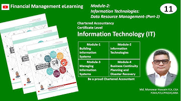 IT_CA(CL)_[11]_Module-2: Information Technologies-Data Resource  Management (Part-2)
