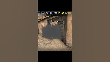 s1mple Dust2 B Door Smoke From Tunnels CS:GO #Shorts