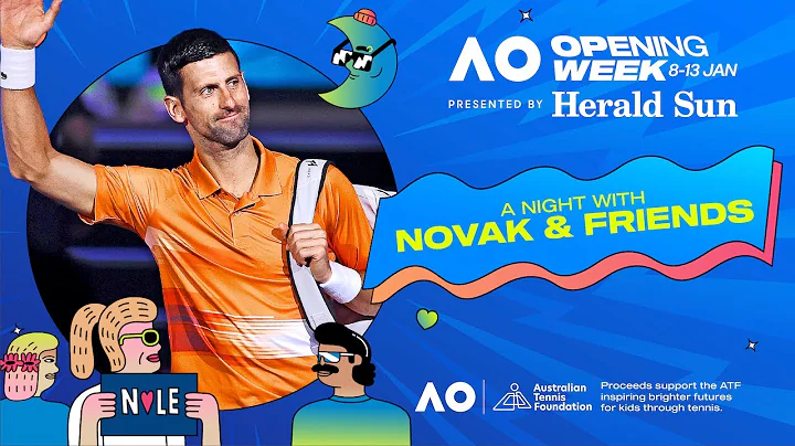 LIVE | Novak Djokovic Charity Event in Rod Laver Arena | Australian Open 2024 - DayDayNews