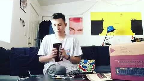 Pocket Operator Modular PO M-16 sequencer Time Lapse Assembly. Quick Jam