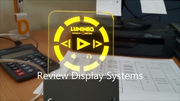 Transparent EL panels from Lumineq and RDS