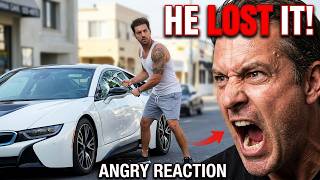 Breaking Windows Prank - Angry Reaction!