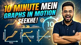 Graphs in motion ! Kinematics for jee and neet ! Class 11 physics 