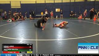 10U 63 Josue Lopez Nebraska Vs Matthew Deutch Illinois