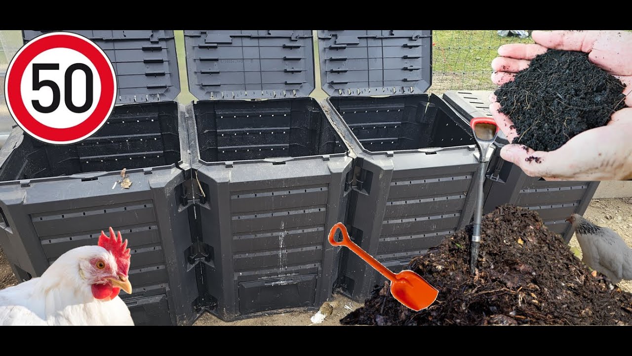 KOMPOST HOTOV ZA 50 DNÍ: Tajemství Správného Míchání a Vrstvení