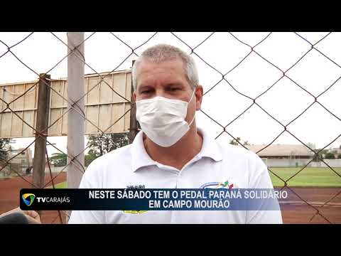 Neste sábado tem o pedal Paraná solidário em Campo Mourão