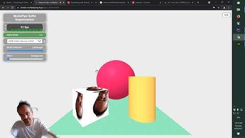 Aframe And Mediapipe