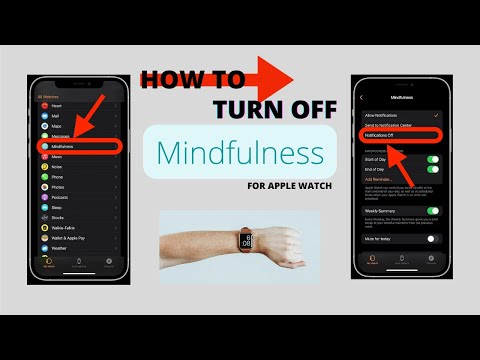 mindfulness disable messages on apple watch