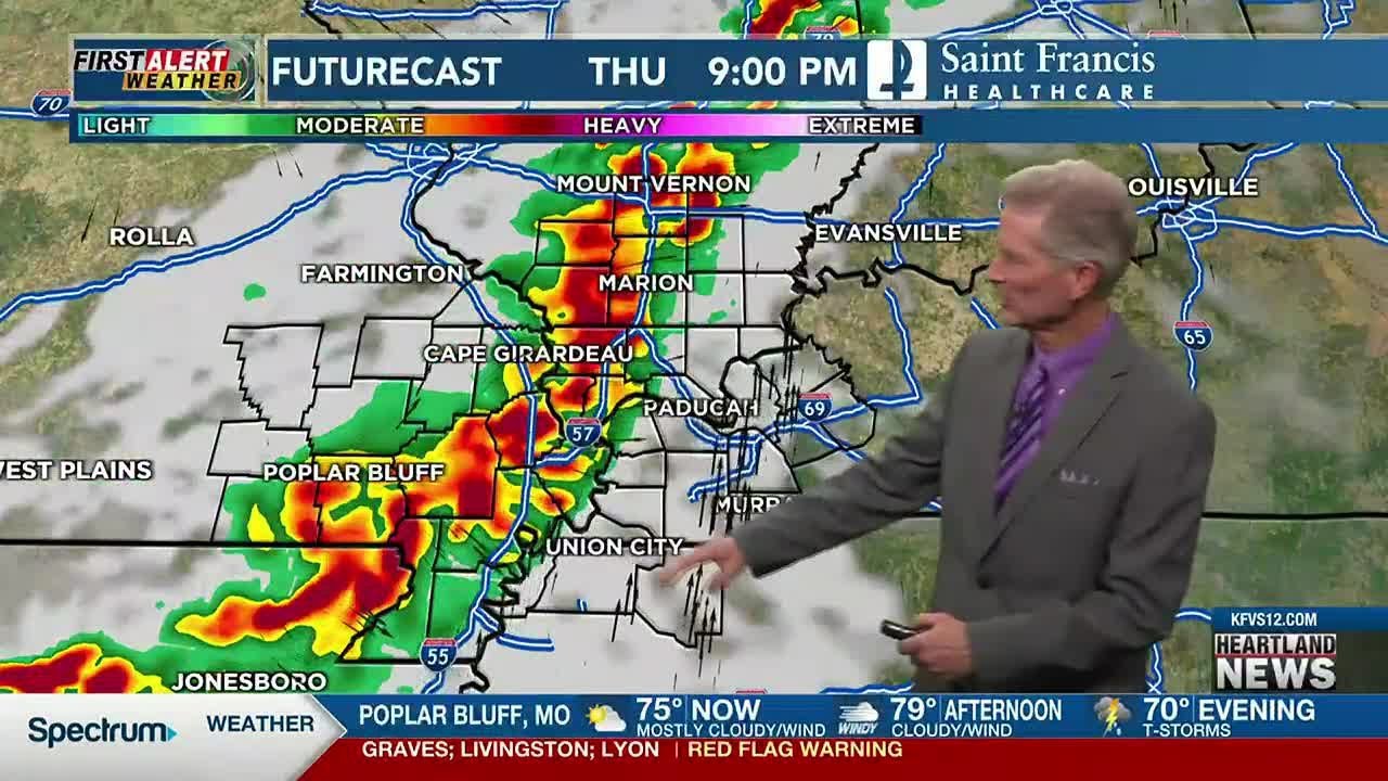 First Alert: Tracking storms this evening - YouTube