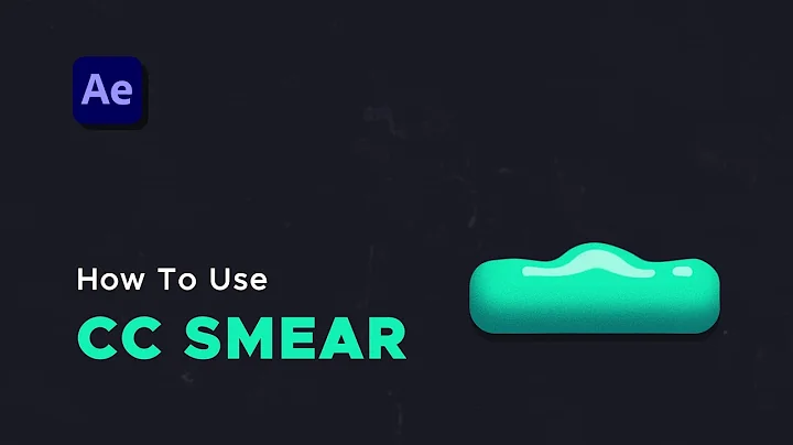 Dripping Liquid | Water Effect | CC Smear | After Effects Tutorial | Motion Graphics | Animation