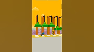 Fun Race 3D Game All Levels Walkthrough Gameplay🤹🏃🏃🏃 Iso,Android Update #shorts