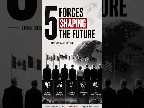 5 Forces Shaping The Future 🌍 | G7 Summit 2026, AI, Economy & Global Trade | Current Affairs 13 june