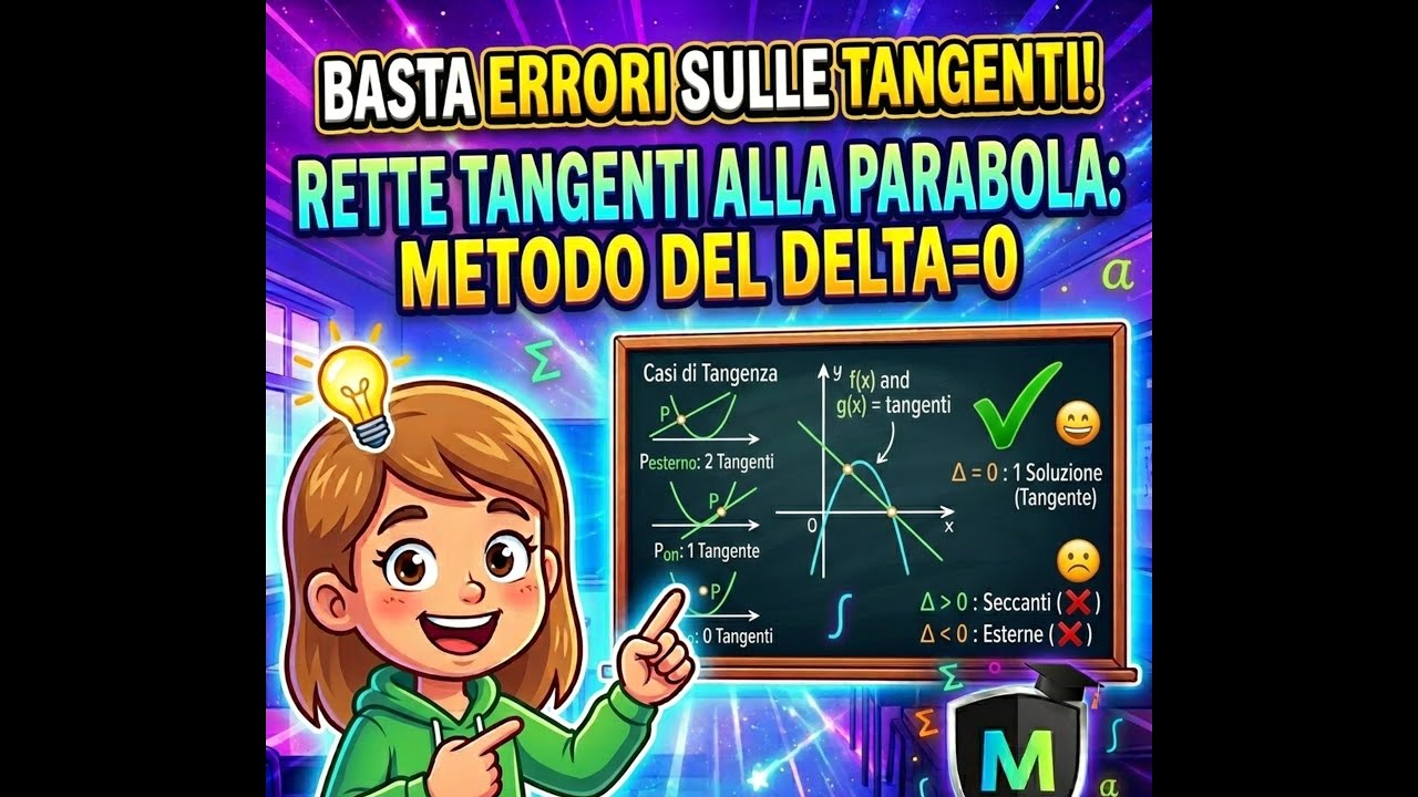 Come trovare le rette tangenti a una parabola - Voto 10!