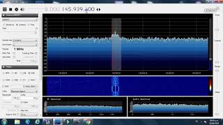 NAYIF (EO-88) satellite tracking, and telemetry data download. Pass over Costa Rica