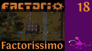 Let's Play Factorio Factorissimo Ep #18, the rail man